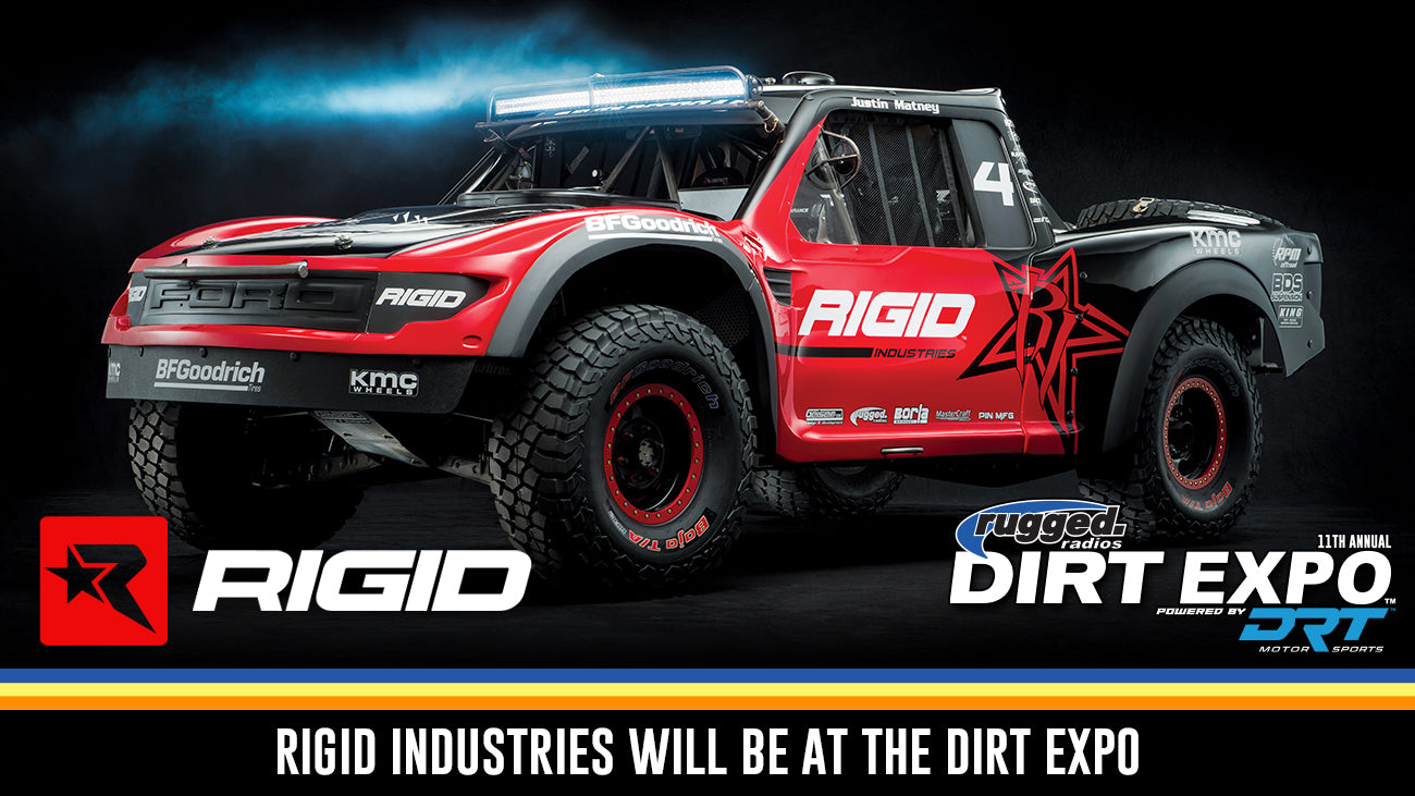 RIGID INDUSTRIES IS LIGHTING UP THE DIRT EXPO