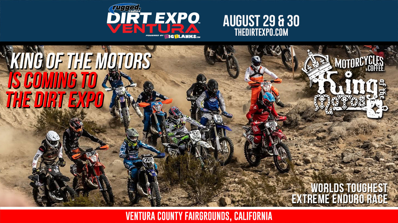 Motorcycles & Coffee Brings the Spirit of King of the Motos to THE DIRT EXPO Ventura