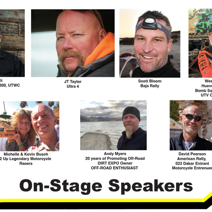 DIRT EXPO: Speakers on Stage Both Days!