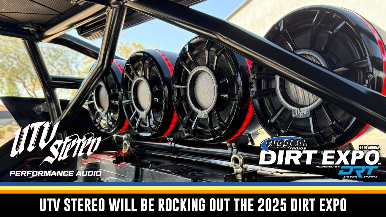 UTV Stereo will be at the 2025 DIRT EXPO