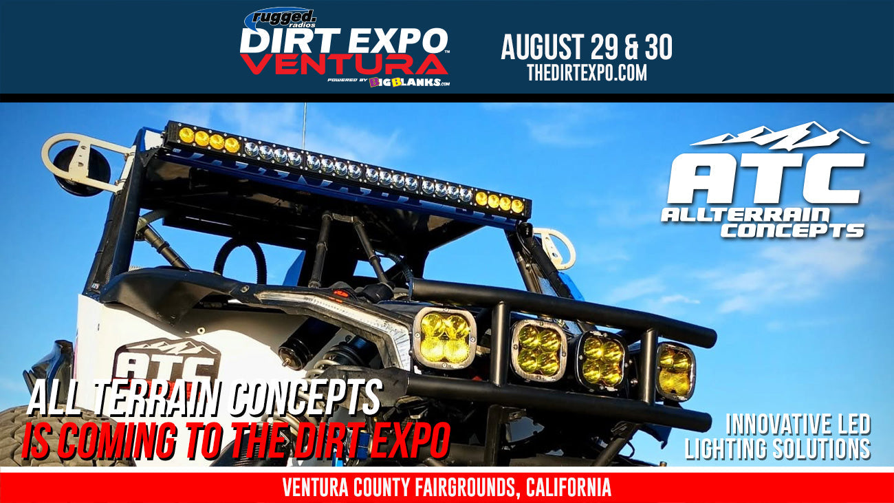 All Terrain Concepts to Light Up THE DIRT EXPO Ventura with Industry-Leading Off-Road Lighting Solutions