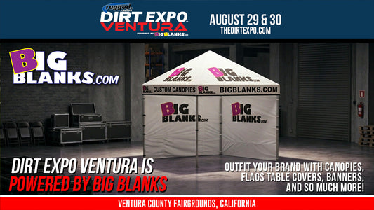 BIGBLANKS.com Named Powered By Sponsor of THE DIRT EXPO Ventura