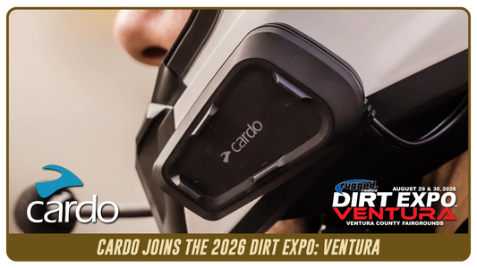 Cardo Joins Rugged Radios the DIRT EXPO: Ventura!