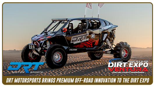 DRT Motorsports Brings Premium Off-Road Innovation to the Rugged Radios DIRT EXPO Ventura