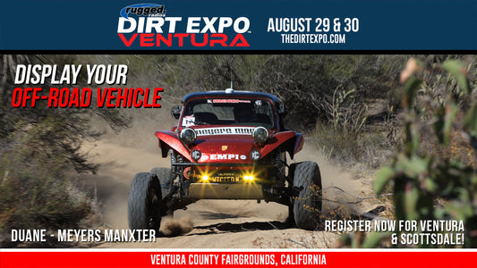 Display your Off-Road Vehicle for free at the DIRT EXPO!
