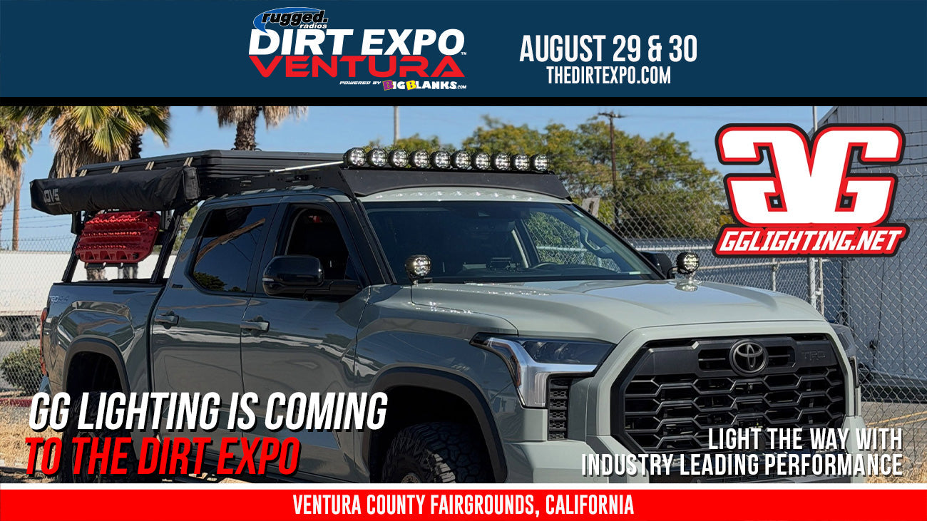 GG Lighting Brings Race-Proven LED Performance and Professional Installation Expertise to THE DIRT EXPO Ventura
