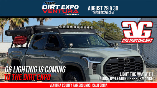 GG Lighting Brings Race-Proven LED Performance and Professional Installation Expertise to THE DIRT EXPO Ventura