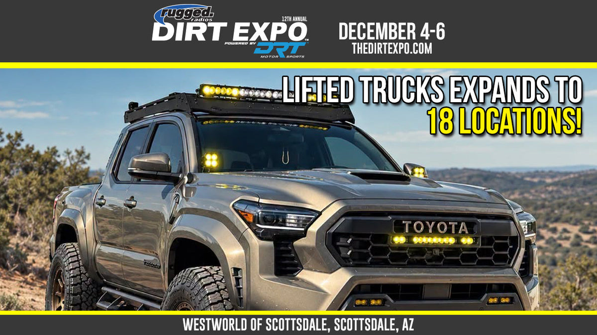 LIFTED TRUCKS ACCELERATES NATIONWIDE GROWTH WITH EXPANSION TO 18 LOCATIONS