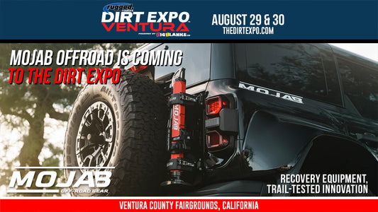 Mojab Off-Road Brings Premium Recovery Gear and Trail-Tested Innovation to THE DIRT EXPO Ventura