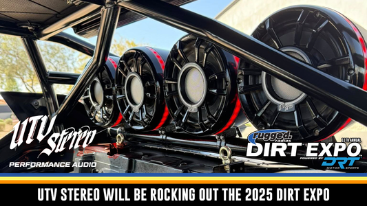 UTV Stereo will be at the 2025 DIRT EXPO