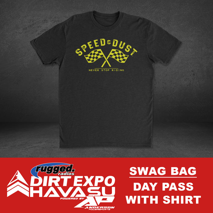 2024 Dirt Expo Speed & Dust Swag Bag - General Admission (No Tumbler)